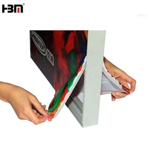 Nhà Máy đôi bên 40 mét vải không khung hộp đèn nhôm hồ sơ cho thương hiệu hiển thị quảng cáo trường hợp hồ sơ - Product Image 4