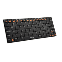 Teclado inalámbrico 5,0 BT, recargable, ultrafino, con estructura tipo tijeras