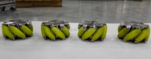 SS Edelstahl <span class=keywords><strong>Mecanum</strong></span> Rollen roboter <span class=keywords><strong>Mecanum</strong></span> Rad <span class=keywords><strong>5</strong></span> Zoll 127mm - Product Image 4