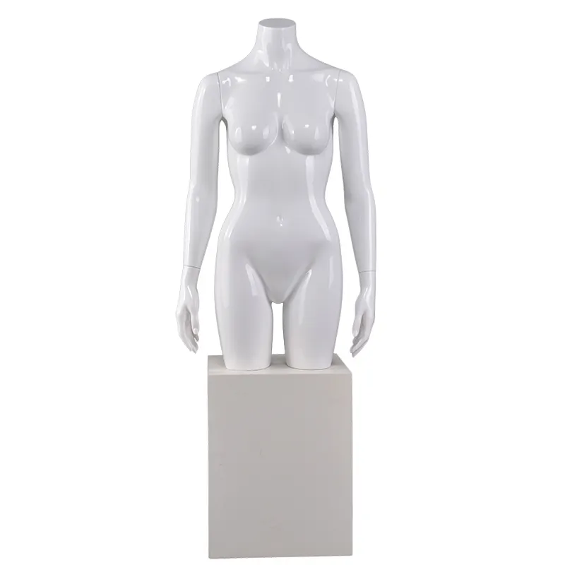 Großhandel Schaufenster Modedesign dekorative Halbkörper Dessous Unterwäsche weibliche sexy Torso Schaufenster puppe