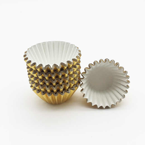 Latest Colorful Aluminum Foil Baking Cake Cup Mini Rose Gold Foil <strong>Cupcake</strong> Wrappers <strong>Cases</strong> - Product Image 6