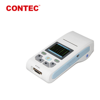 Electrocardiógrafo Portátil CONTEC ECG90A Máquina de ECG de Tres Canales