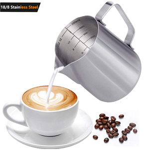 Mousseur à lait en métal de 20oz/600ml, 10 pièces, avec revêtement doré, pour Latte, Espresso, Cappuccino, <span class=keywords><strong>pichet</strong></span> à vapeur - Product Image 6