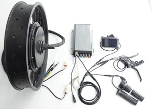 מפעל מכירה qs מנוע שומן 5000w אופניים חשמלי ערכת אופניים חשמליים עם בקר sabvoton - Product Image 3