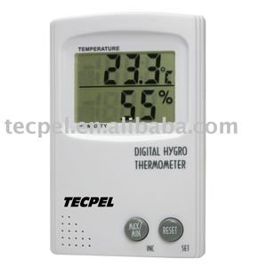 Grand mètre d'humidité de la température de thermomètre/hygromètre d'affichage (DTM 304) - Product Image 1
