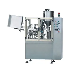 Facial Cream Toothpaste Ointment Pipe Filling Sealing Making Machine Plastic Aluminum Tube Filling Machine