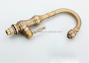 حنفيات مطبخ من النحاس الأصفر العتيق - Product Image 6