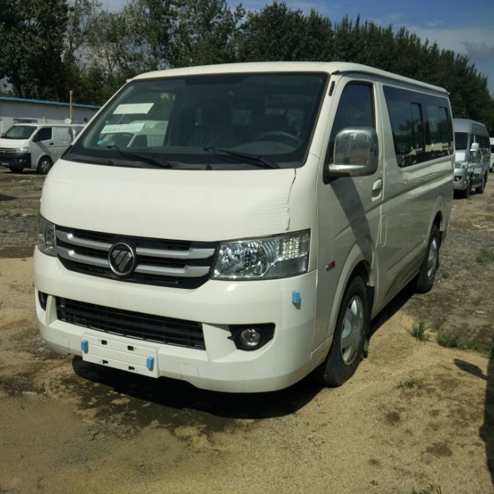 2016/2017/со склада Foton мини-автобус низкая цена 15 сидений бензиновый двигатель мини-фургон/мини-автобус для продажи