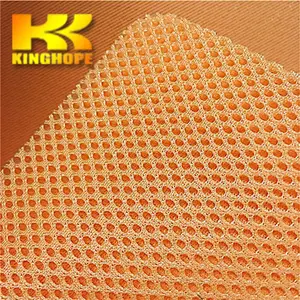 factory directly supply 100% polyester sandwich 3d air mesh fabric vamp material Tela de malla de poliester