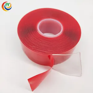 Clear Double Sided Waterproof Acrylic Foam Gel Cutting Tape for Glass