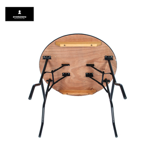 Wooden <strong>Folding</strong> <strong>Dining</strong> <strong>Table</strong> and <strong>Chairs</strong> in Set for Restaurant Hotel and Event - Product Image 2