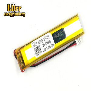 Plug 2.0-2 P 3.7 V 702890 2800 mah factory high quality lithium polymer battery rechargeable li-ion battery lipo - Product Image 3