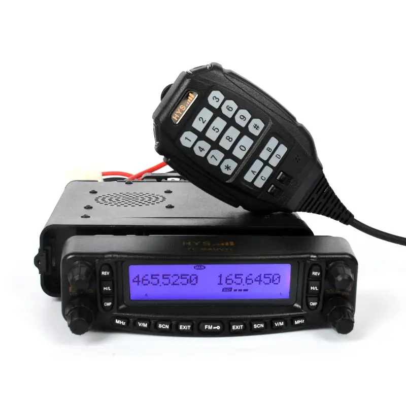 Hys Vhf Uhf 45W Air Band Dual Band Amateur Mobiele Radio Voor Truck