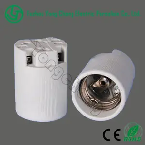 E40 ceramic light fitting lamp socket screw shell porcelain light base