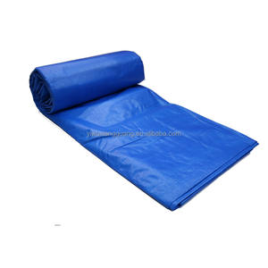 Bleu/Blanc Imperméable Enduite De PE Camion Navire Transport De Stockage <span class=keywords><strong>Bâche</strong></span> de Couverture - Product Image 2