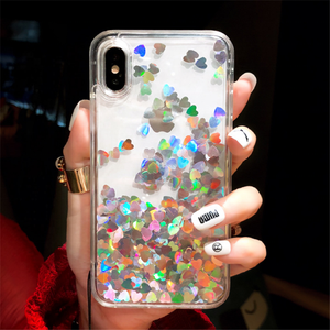 2019 commercio all'ingrosso Della Fabbrica Personalizzato <span class=keywords><strong>Oro</strong></span> Galleggiante Liquido Glitter Sparkle Molle Della Copertura Del Respingente di TPU 3D Cassa Del Telefono di Bling Per il <span class=keywords><strong>iphone</strong></span> 7 8 - Product Image 2