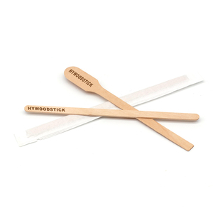Agitadores mezcladores ecológicos de alta calidad de madera Birke Herramientas de café y té de primera calidad almacenadas - Product Image 4