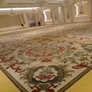 Karpet sutra wol desain tradisional buatan tangan karpet dapat dicuci anti-selip terasa dengan bahan lembut ruang tamu matras latihan berkemah - Product Image 2