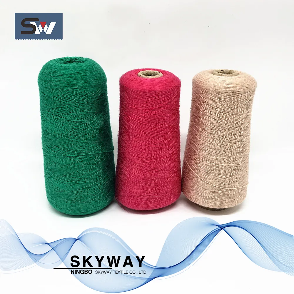 Viscose/Nylon/PBT blend sợi core sợi cashmere giống như sợi
