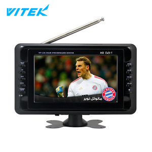 Batterie rechargeable Mini écran <span class=keywords><strong>plat</strong></span> 10 pouces portable voiture lcd <span class=keywords><strong>tv</strong></span> 12v, faible coût mini <span class=keywords><strong>tv</strong></span> de poche dvb-t atsc isdb-t <span class=keywords><strong>tv</strong></span> numérique - Product Image 2