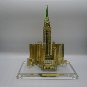 Mô Hình Tinh Thể Tháp Đồng Hồ Hoàng Gia Makkah - Product Image 1