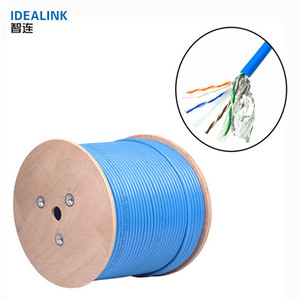 Wutai <span class=keywords><strong>de</strong></span> alta calidad <span class=keywords><strong>de</strong></span> par trenzado apantallado Cat6 Cat6E <span class=keywords><strong>Cable</strong></span> <span class=keywords><strong>de</strong></span> <span class=keywords><strong>red</strong></span> <span class=keywords><strong>Cable</strong></span> <span class=keywords><strong>de</strong></span> Ethernet - Product Image 4