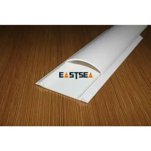 Muestra gratis pared protectora cubierta de Cable de plástico de PVC cableado Conducto de canal