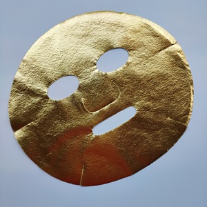 Großhandel Private Label <span class=keywords><strong>24K</strong></span> <span class=keywords><strong>Gold</strong></span> Maske Goldfolie Gesichts maske Blatt - Product Image 1