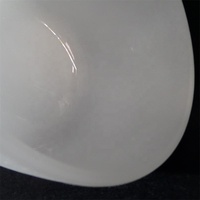 Creuset en cristal de silice de qualité supérieure, blanc opaque, pour la fusion de l'or et des diamants