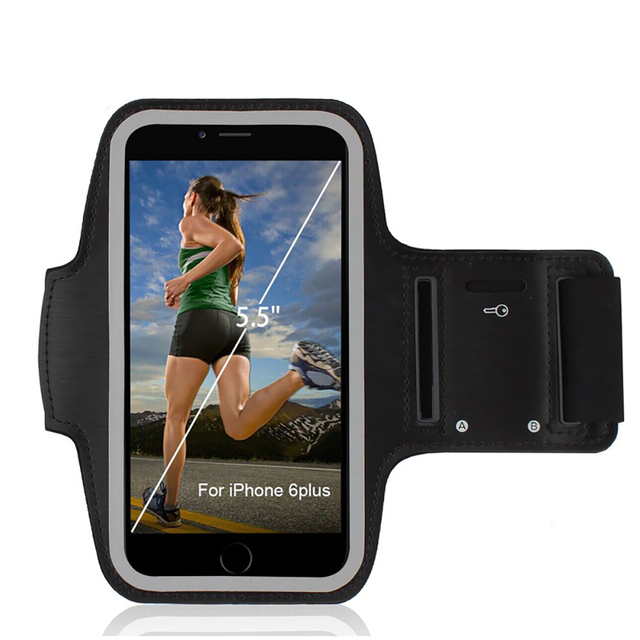 Wholesale Customized Sports Phone Arm Sleeve Pocket Arm Pack Phone Storage Bag for iPhone Case Running Workout Gym Armband