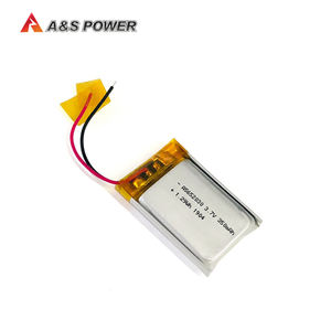 KC/CB/UL certificates approved rechargeable polymer lithium Li-ion battery 3,7 V 350 mAh 652030 battery lipo - Product Image 2