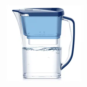 <span class=keywords><strong>Jarra</strong></span> de <span class=keywords><strong>agua</strong></span> alcalina, 3,5 litros, filtro gratis incluido, sistema de filtración multietapa <span class=keywords><strong>para</strong></span> <span class=keywords><strong>purificar</strong></span> y aumentar los niveles de PH - Product Image 1