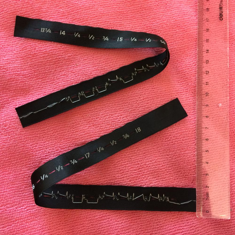 Лента для галстука-бабочки с индивидуальным логотипом, высококачественная черная лента для галстука-бабочки с регулировкой