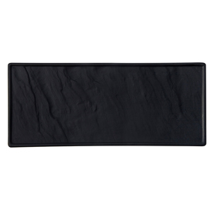 Fabricante de café rectángulo negro porcelana platos de servir de cerámica # - Product Image 2