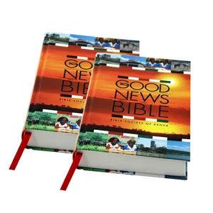 Color Printing New Design Hard Cover Hardcover Cheap Holy Bible Journal Printing Service