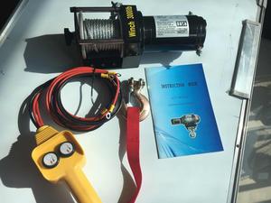 Tali Kawat Baja Tahan Karat Bersertifikat CE 1,36 Ton 3000lbs dengan Derek Listrik 3,0HP dan Ketinggian Angkat 50m untuk Sepeda Motor Trail - Product Image 4