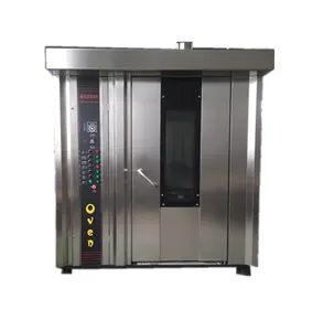 32 trays/64 trays rotary oven stainless steel gas oven Gas convection bread oven for bakery equipment