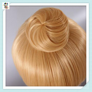 Fibres résistantes à la chaleur Anime Tinker Bell Blonde couleur dorée Cosplay fête enfants perruques HPC-1364 - Product Image 5