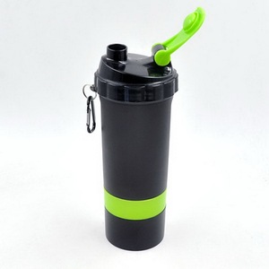 Alibaba meilleur vendeur 600 ml joyshaking logo personnalisé bouteille d'eau en plastique, protéines de lactosérum