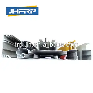 TUV certified GRP customized shape profiles of GRP FRP Fiberglass