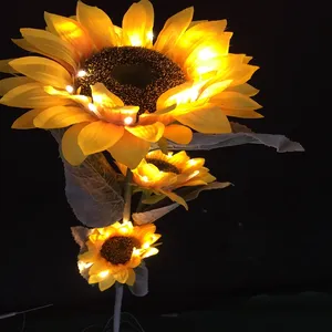 Lampu Bunga Matahari LED Tahan Air untuk Dekorasi Taman Bunga Dalam Ruangan Luar Ruangan