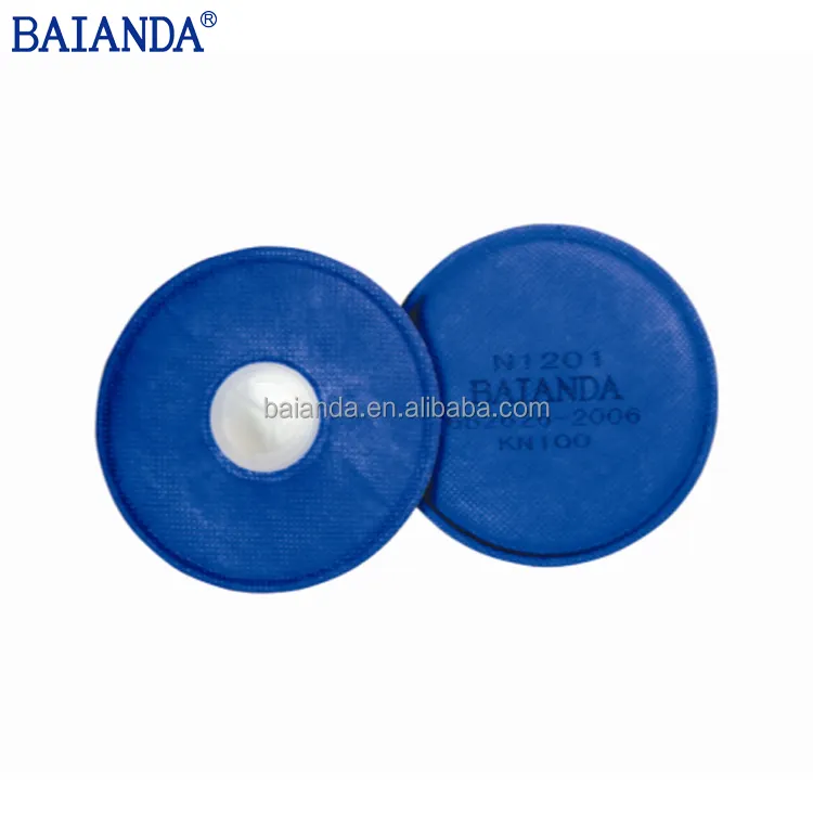 BAIANDA N1201 Half Mask Respirator Non-oily Particulate Filter ,KN100, Gas Mask Filter, Mining Mask, Anti Dust