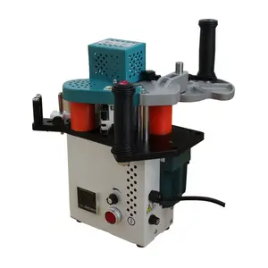 Woodworking Kecil Manual PVC Veneer Kertas Hand Held Portabel Edge Banding Machine