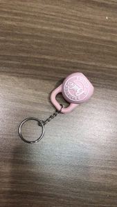 نجوم النادي الأهلي اللياقة البدنية المفاتيح الوردي بانتون اللون مخصص 3D شكل kettlebell المفاتيح لينة pvc المطاط سيليكون - Product Image 4