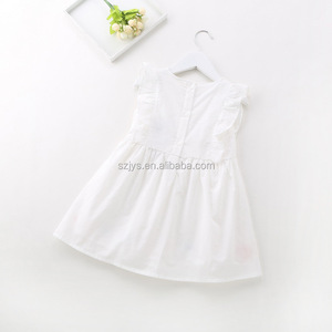 Cotone abiti a maniche corte per le bambine per il proprio marchio, Per La ragazza <span class=keywords><strong>collezione</strong></span> più tardi - Product Image 2