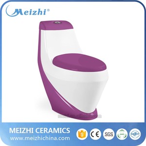 Popular agujero grande de cerámica baldeo tocador de una pieza inodoro bidet para oriente medio - Product Image 6