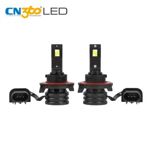 新设计 12000lm led 汽车灯泡 h1 h3 h4 h7 h11 h13 led 大灯