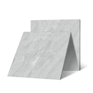 60x60 cm 그레이 컬러 대리석 보이는 세련된 도자기 유약 소박한 바닥 타일