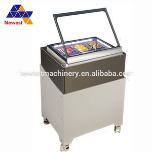 Congélateur de présentation <span class=keywords><strong>pour</strong></span> petits espaces, <span class=keywords><strong>pour</strong></span> crème glacée / prix de table, congélateur de crème glacée - Product Image 5