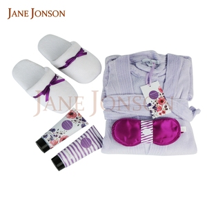 الفاخرة روب استحمام شبشب قناع عين يغسل الجسم طقم هدايا حمام أدوات الزينة - Product Image 3